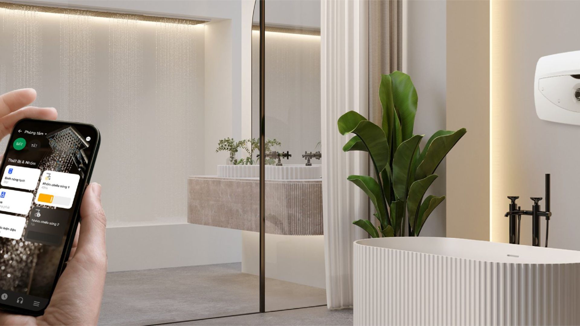 điều khiển điều hòa từ xa bằng điện thoại